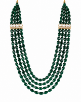 Multi-Strand Beaded Kundan Mala