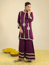 Purple Zainaa Kurta Set