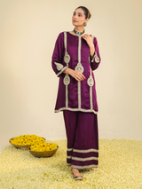 Purple Zainaa Kurta Set