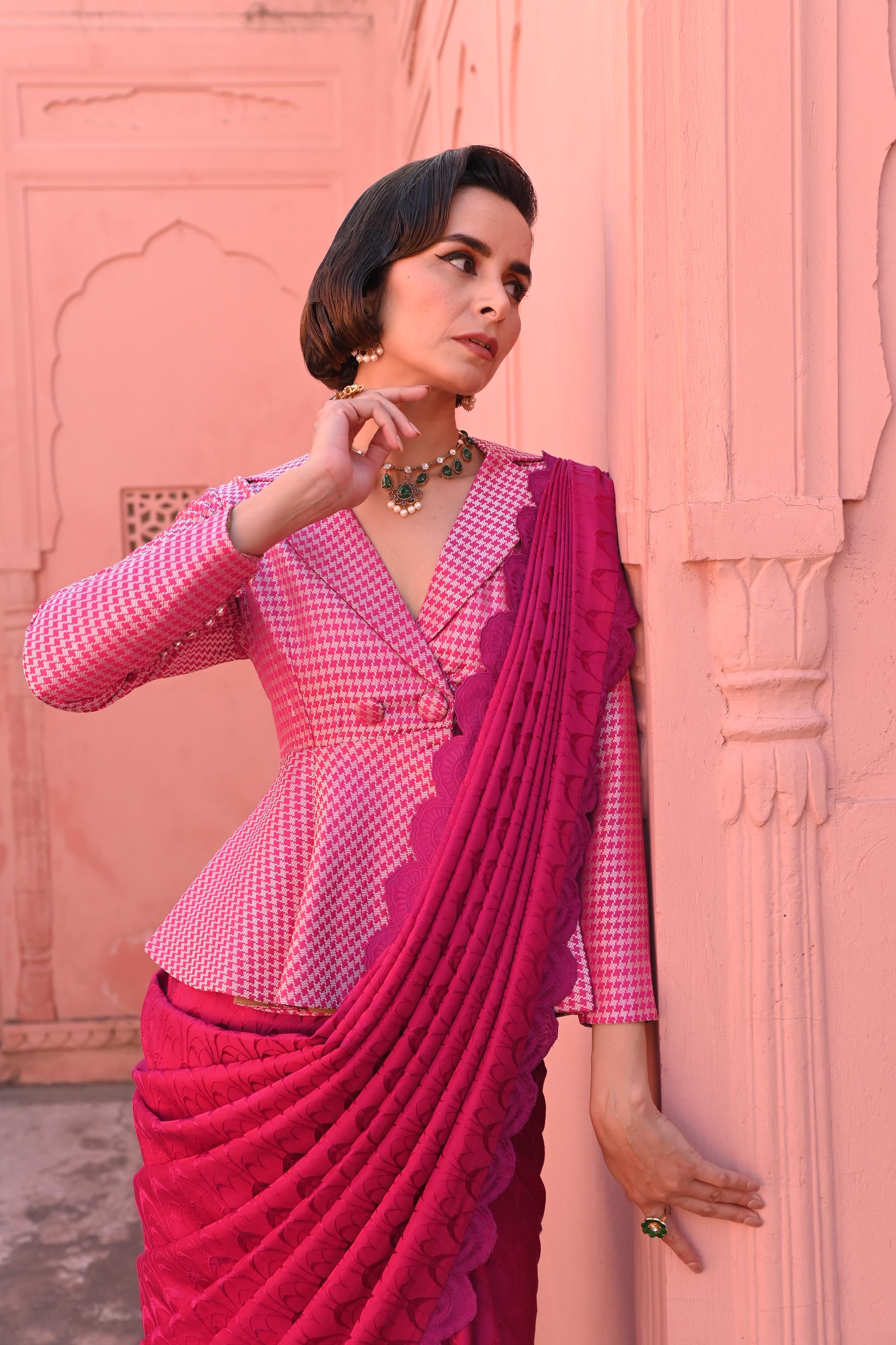 O Haseena Tanchoi Handloom Saree