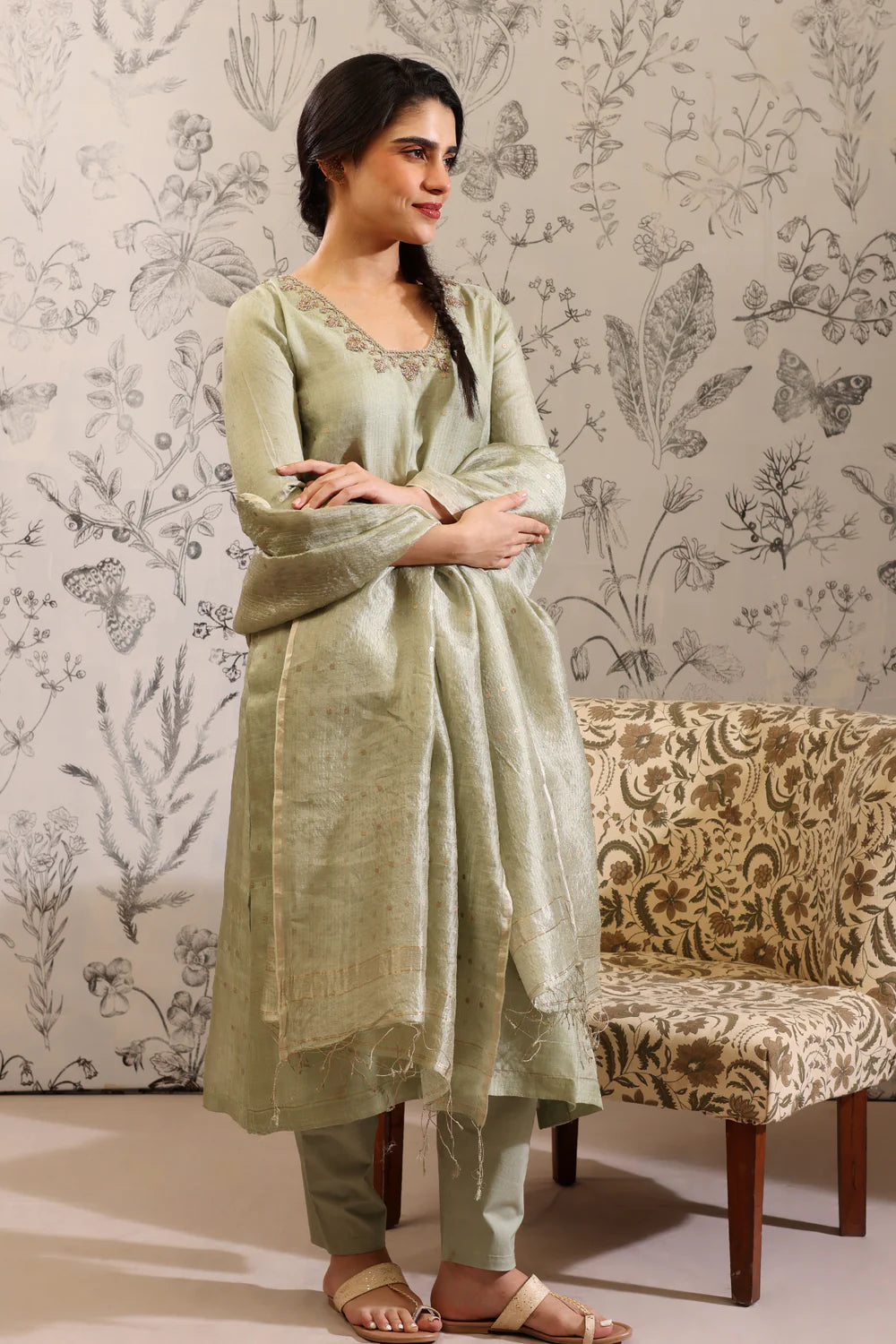 PADMINI "an assemblage of lotuses"green