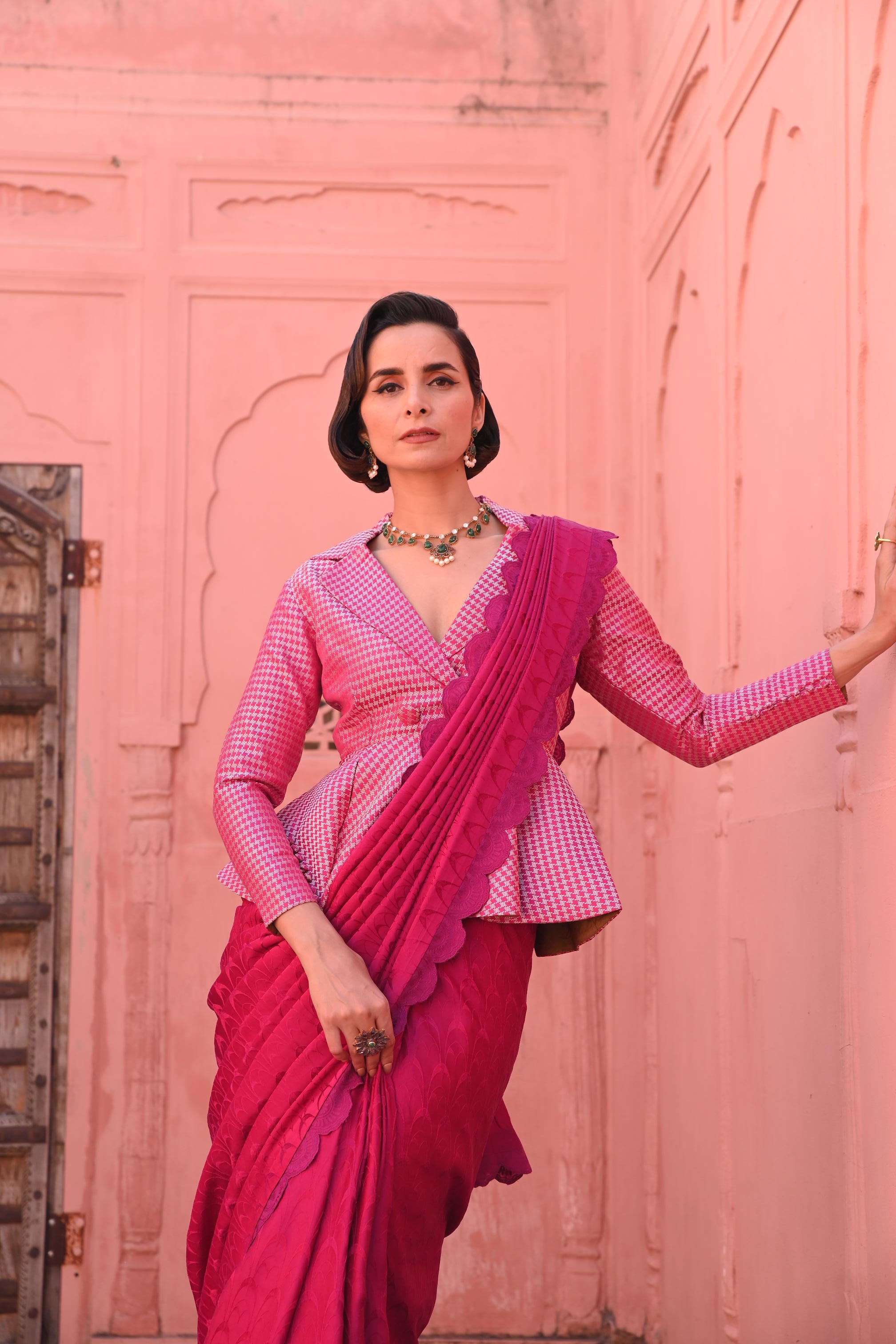 O Haseena Tanchoi Handloom Saree
