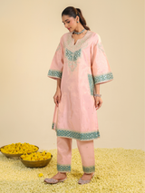 Pink Akshi Kurta Set