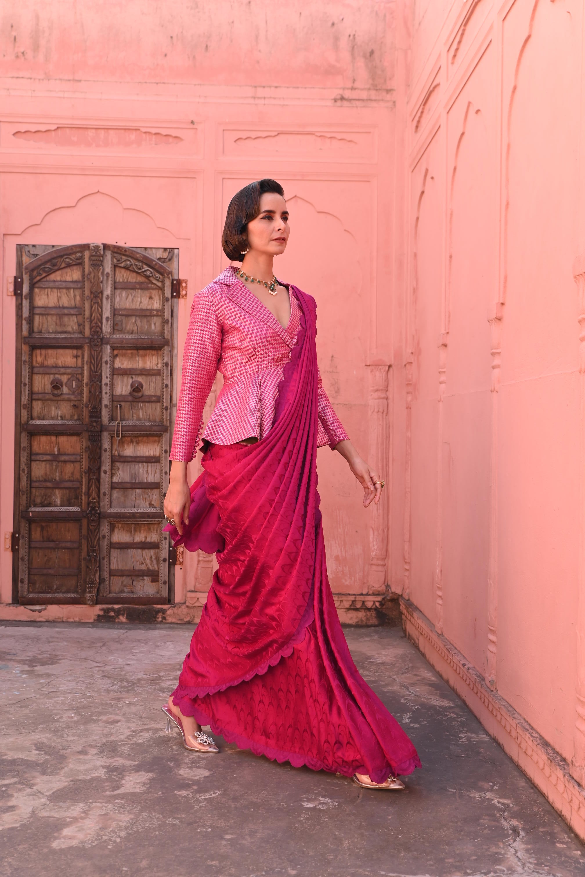 O Haseena Tanchoi Handloom Saree