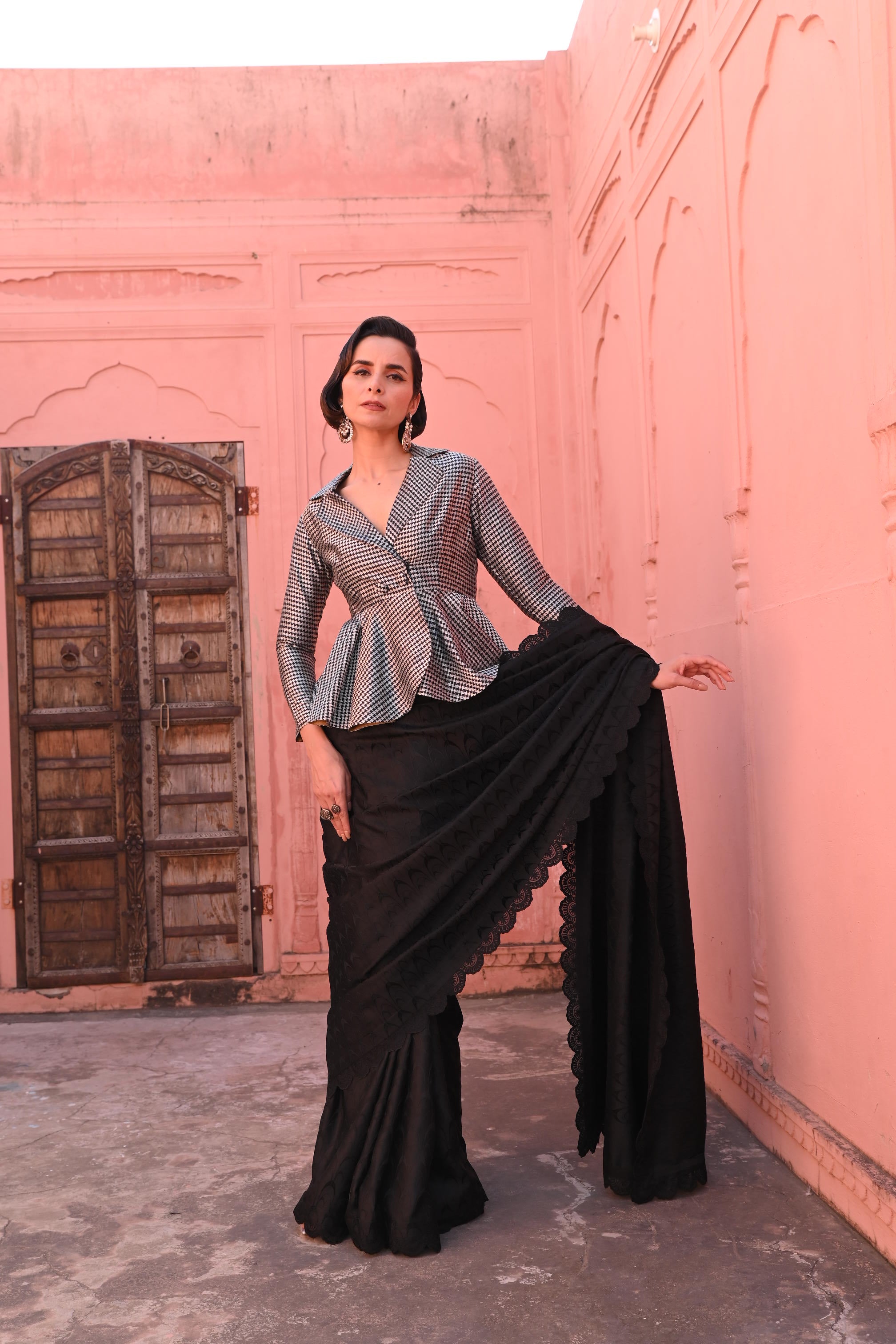 O Haseena Tanchoi Handloom Saree