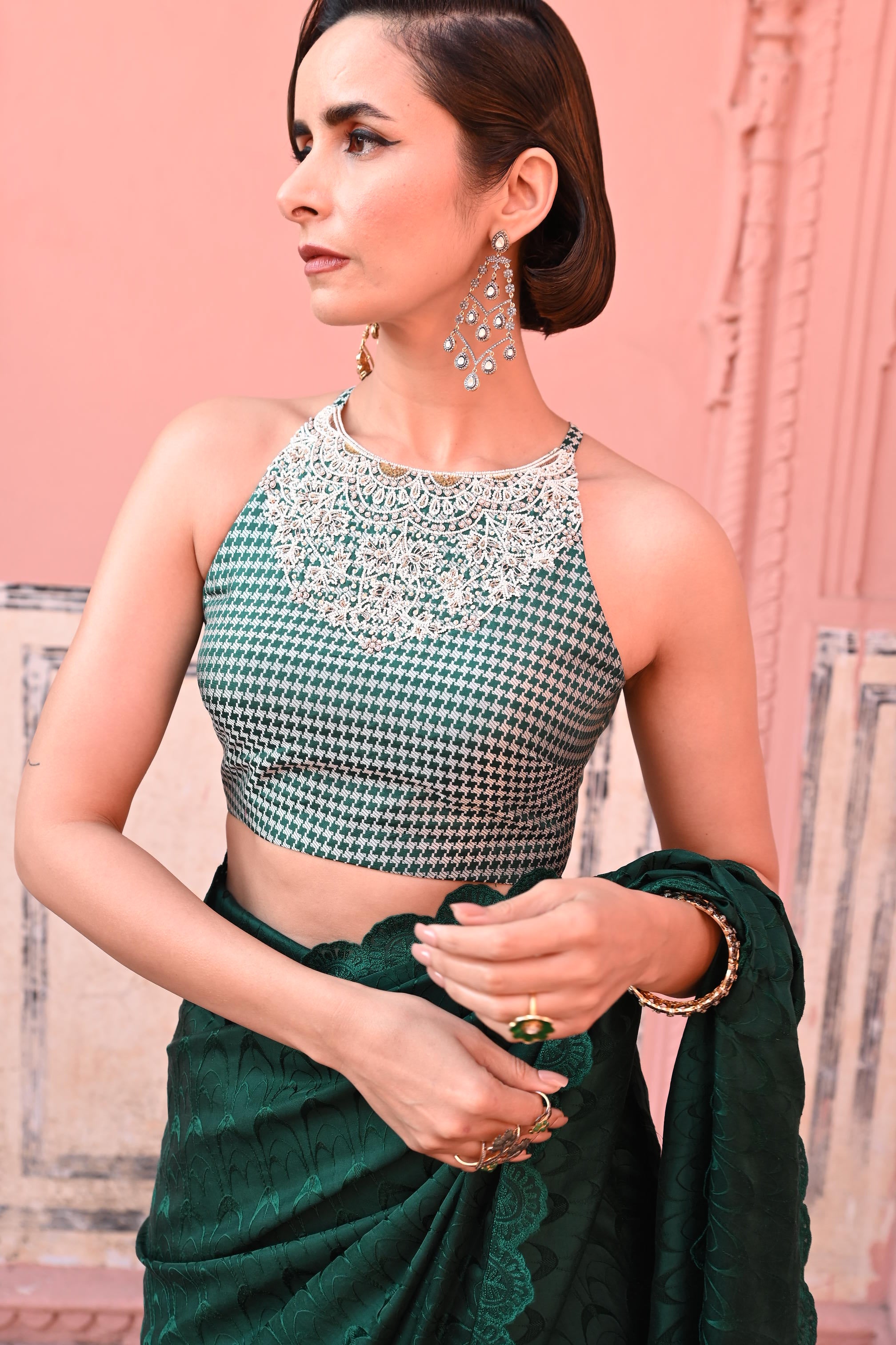 O Haseena Tanchoi Handloom Saree