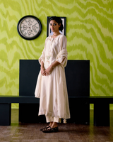 Ivory Straight Kurta Set