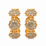 Pearl Kundan Floral Statement Bangles 30