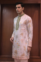 Ivory Green Kurta