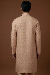 Ivory & Golden Kurta