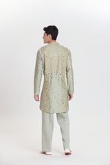 Pistachio Gold Kurta Set
