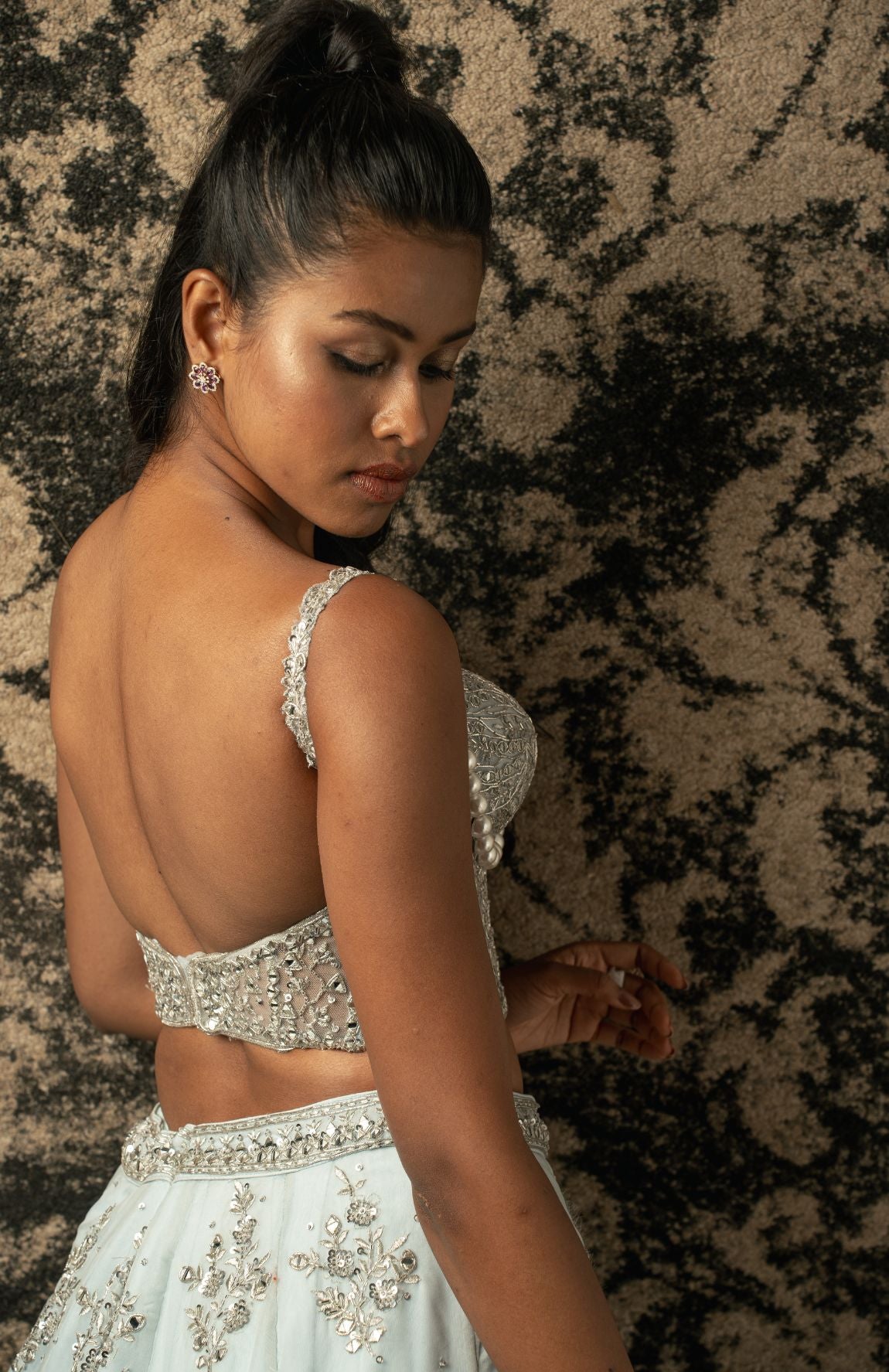 Starry Lehenga Set