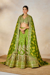 SODA SHIKANJI LEHENGA SET