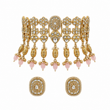 Gold Plated Kundan Choker Set
