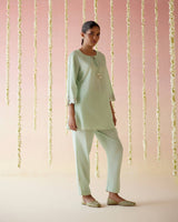 Sea Green Dori Co-ord Set
