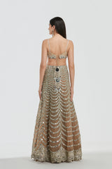 mirror work , gota, zari