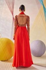 Anika anarkali set