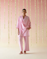 Begonia Pink Solid Co-ord Set
