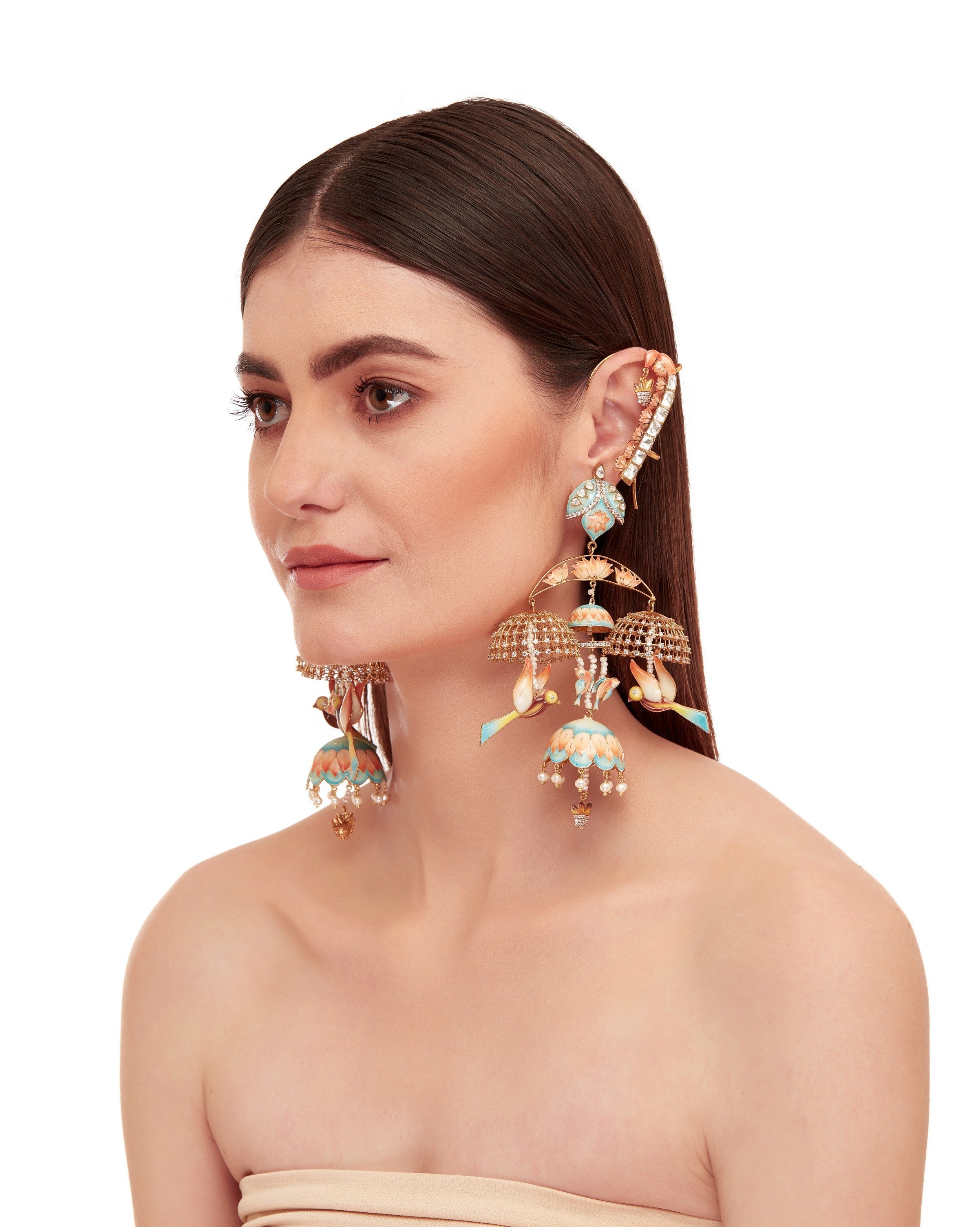 Bird  Mobile Earrings