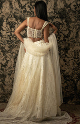 Ivory Skirt Set