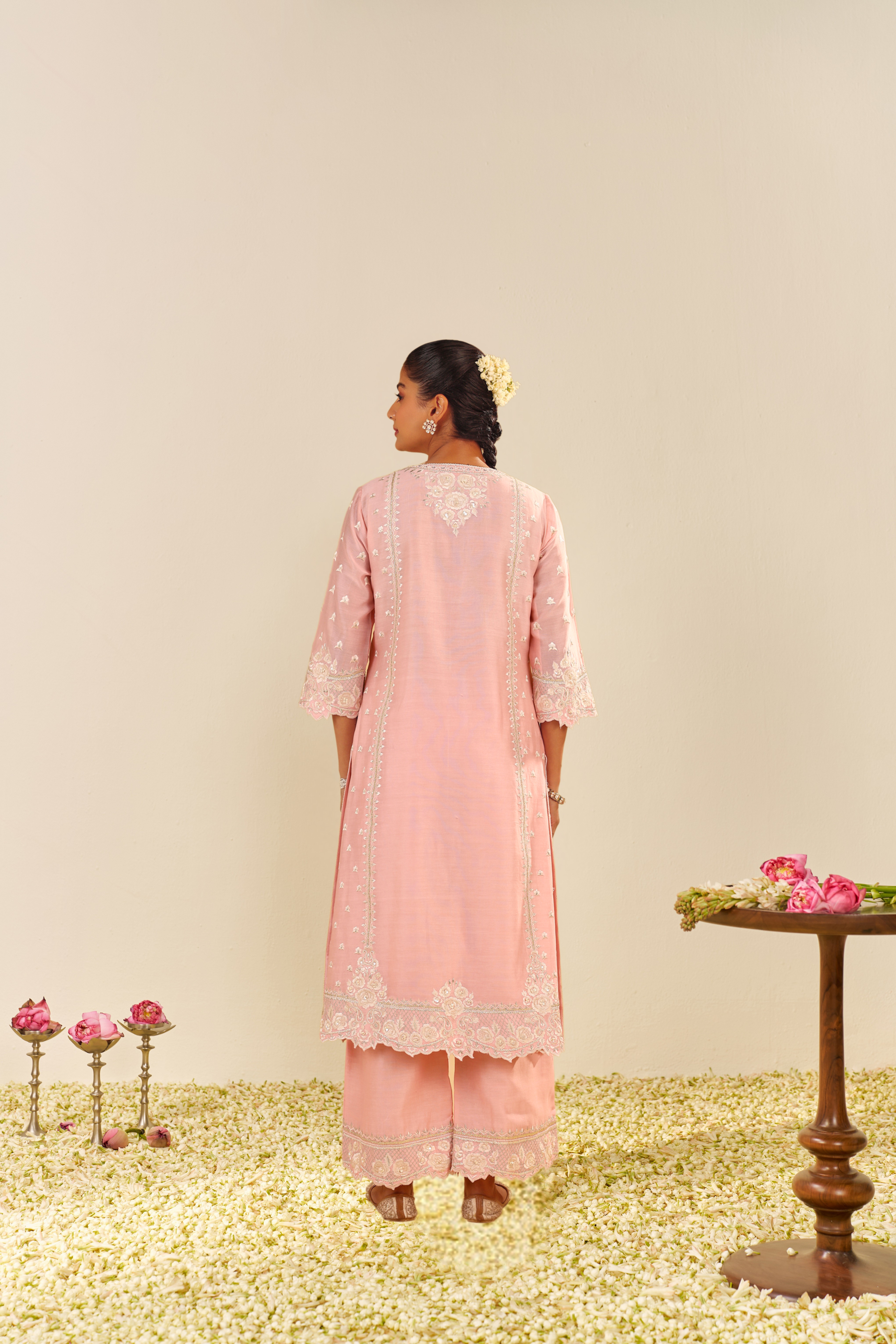 SUMAIYA - A-LINE KURTA WITH PALAZZO