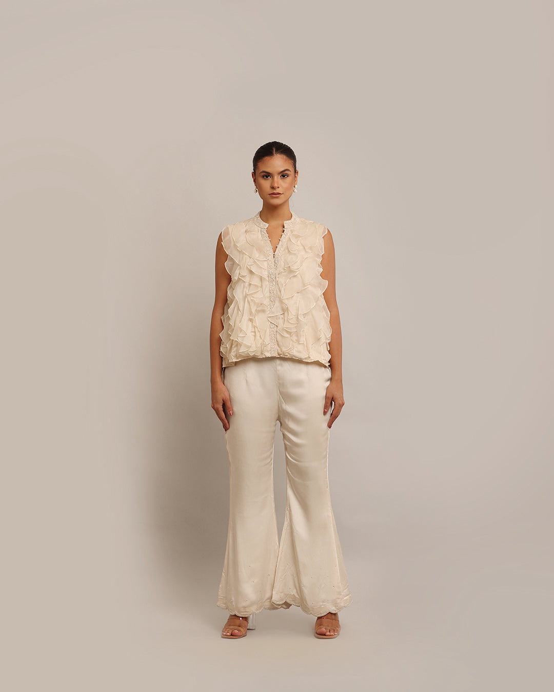 SCALLOP PANTS