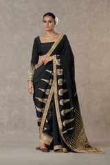 Black 'Son-Patti' Saree 1