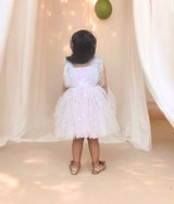 Baby Pink Butterfly Frock