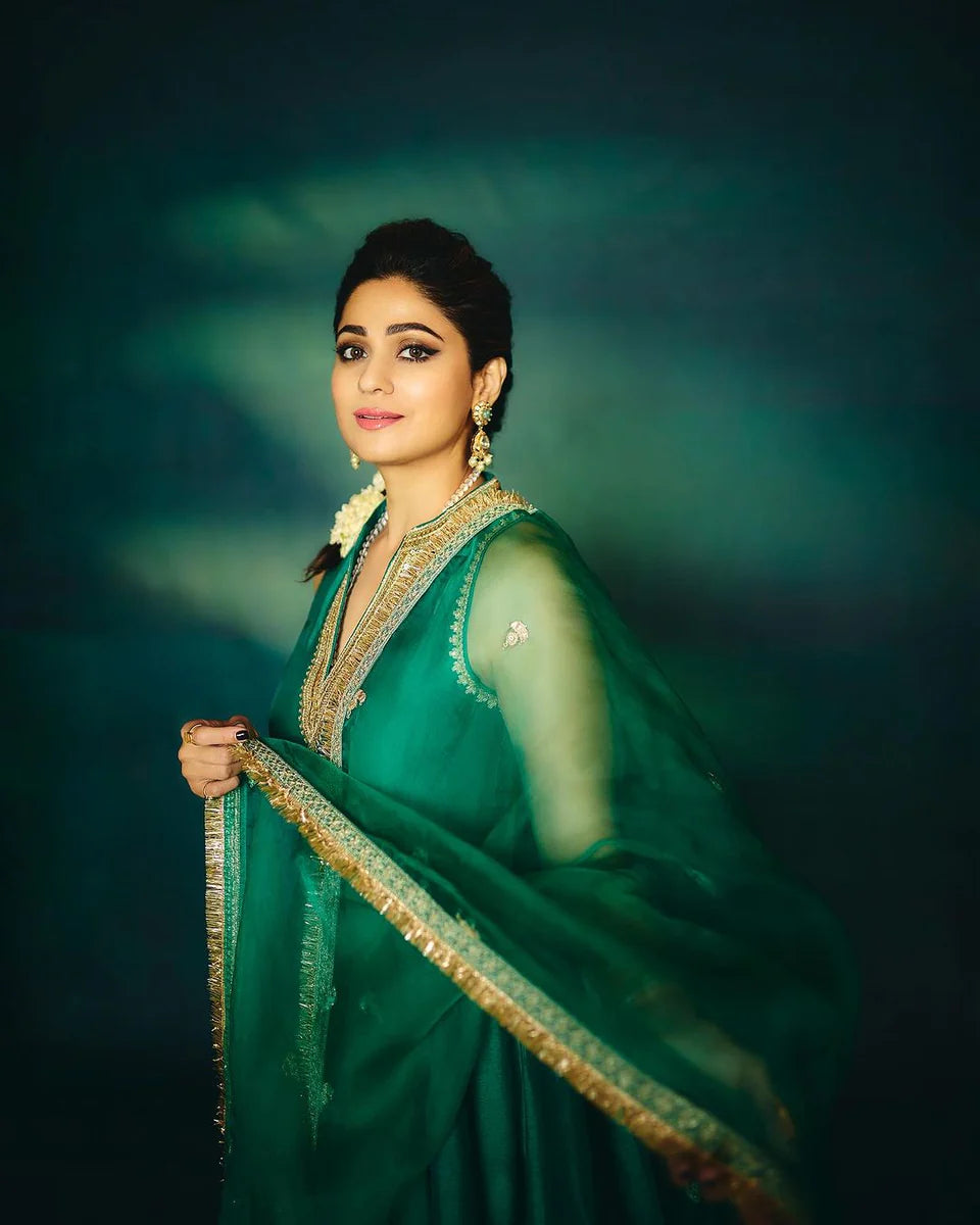 Shamita Shetty in Gitashri Dhoti Set