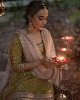 Surbhi Jyoti in Surbhi Salwar Set