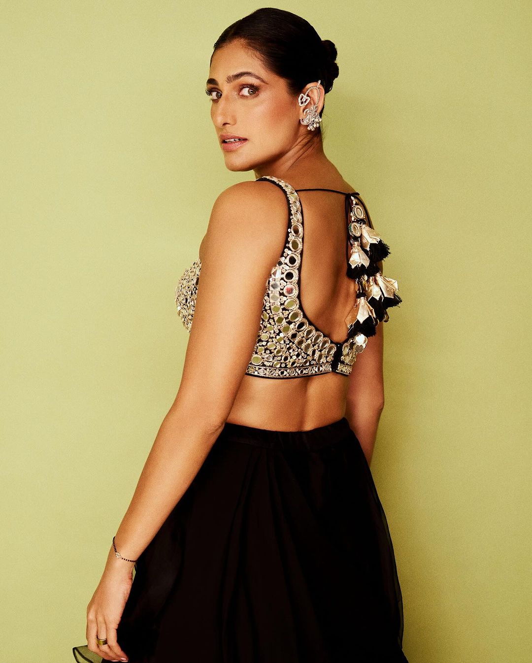 Kubbra Sait in Gandhara Skirt Set