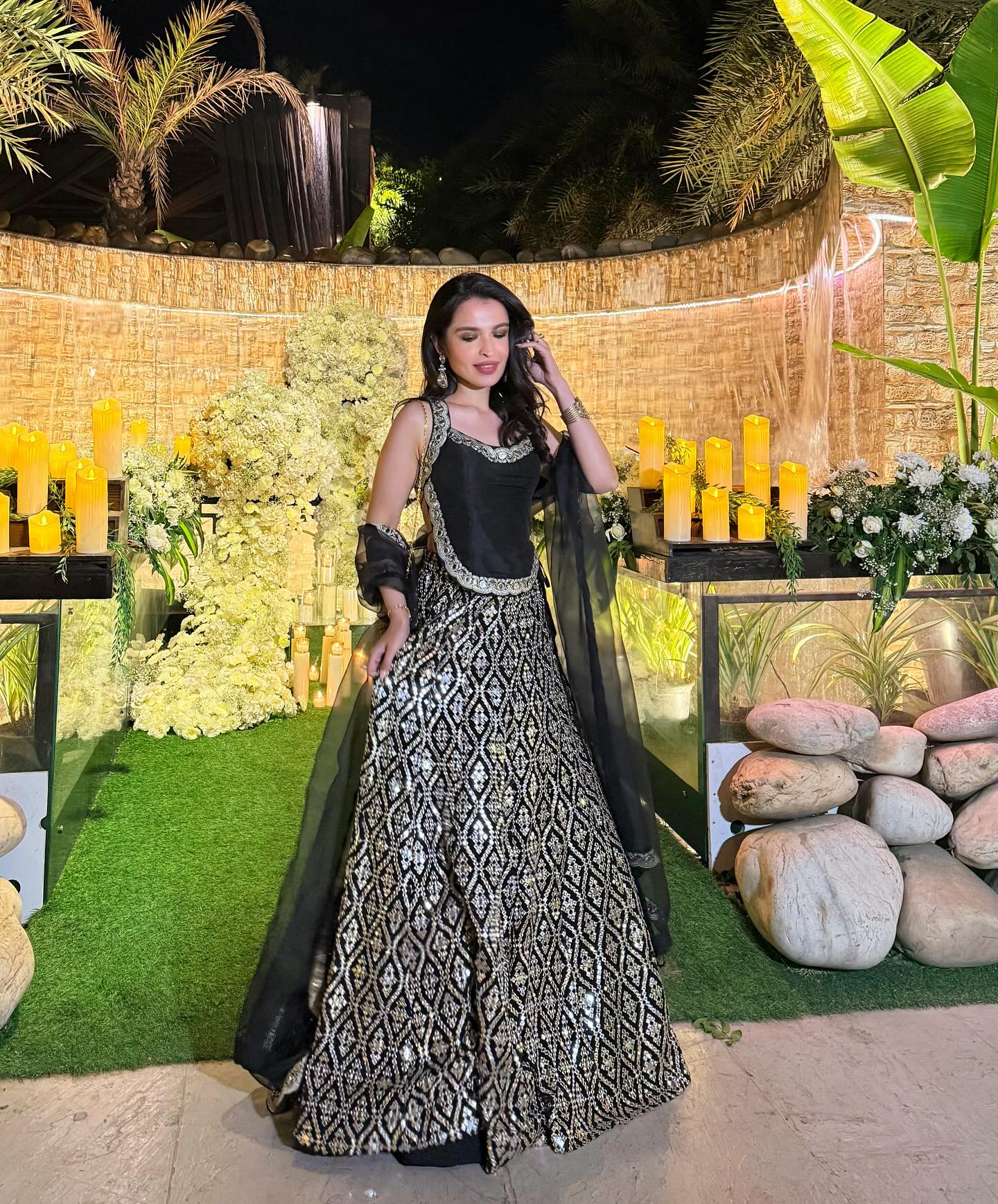 Saachi in Roshni Lehenga Set