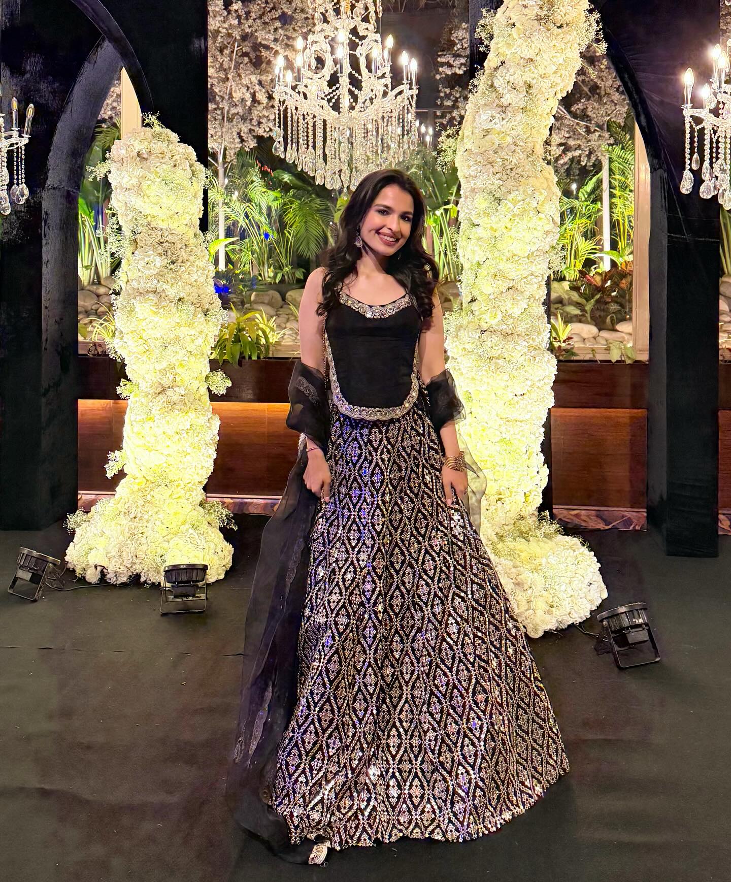 Saachi in Roshni Lehenga Set