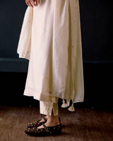 Ivory Straight Kurta Set