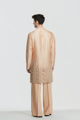 Kurta - Heavy chanderi , Pant-Cotton twill