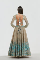 Mirror work , dori , lurex thread , zari