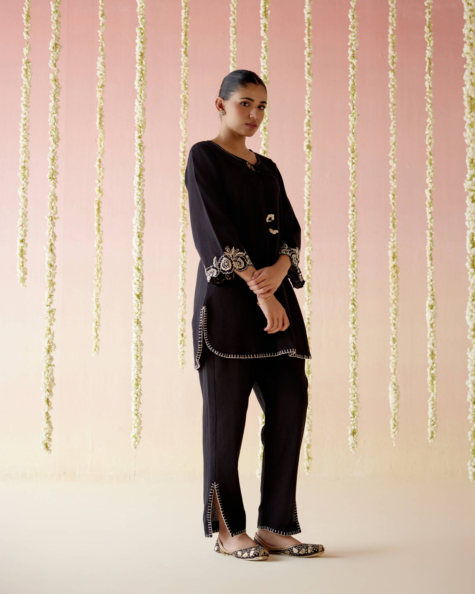 Black Tulip Dori Co-ord Set