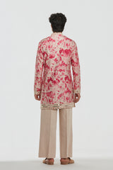 Kurta - Heavy chanderi , Pant-Cotton twill