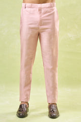 Mauve Pink Embroidered Indo-Western Set