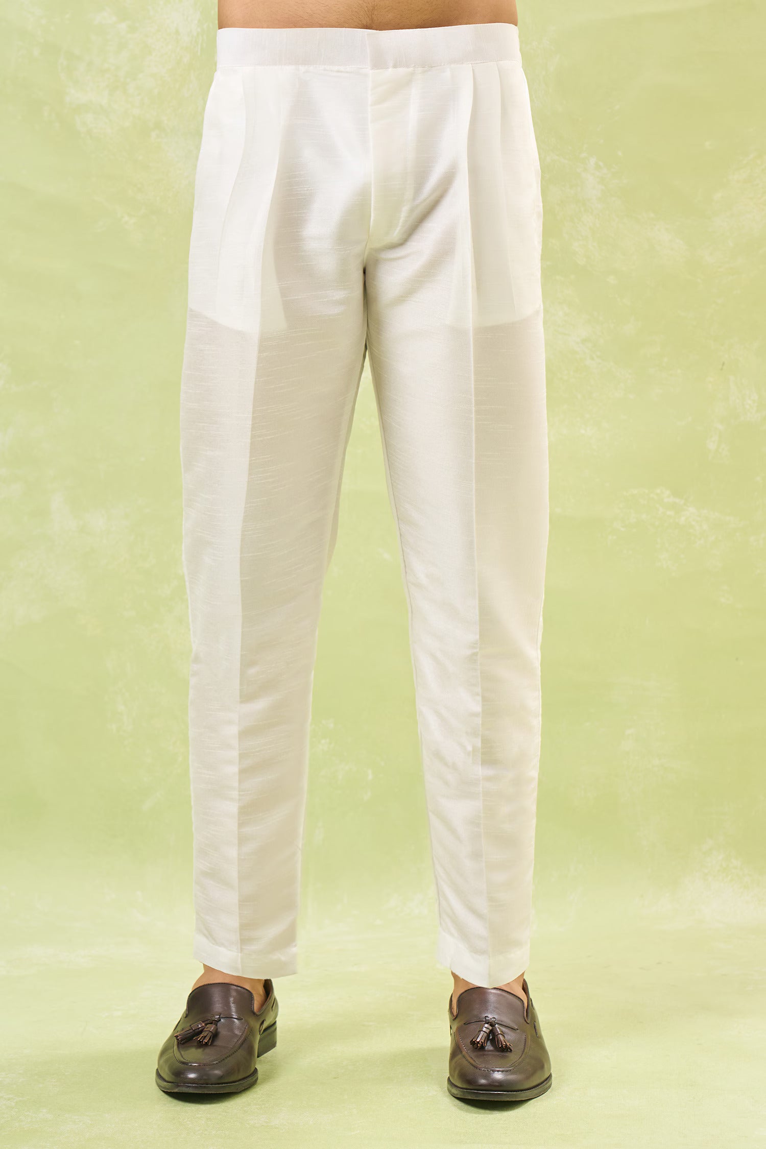 Powder Blue Embroidered Kurta-Jacket Set