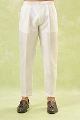 Grey Embroidered Kurta-Jacket Set