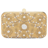 Golden elegant clutch