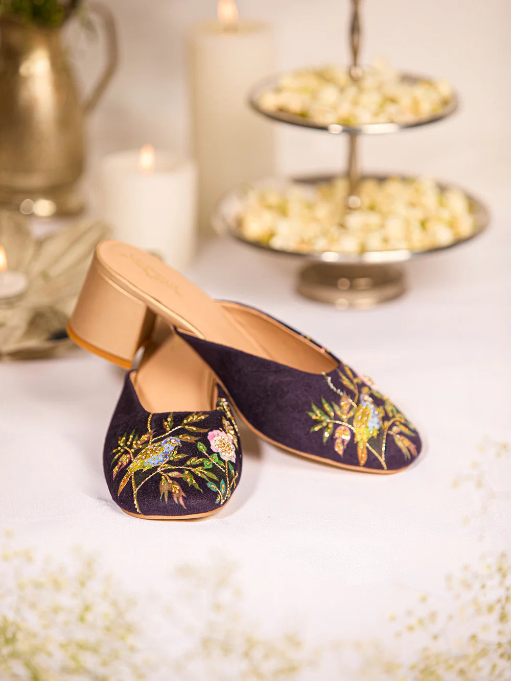 Naina mule heel