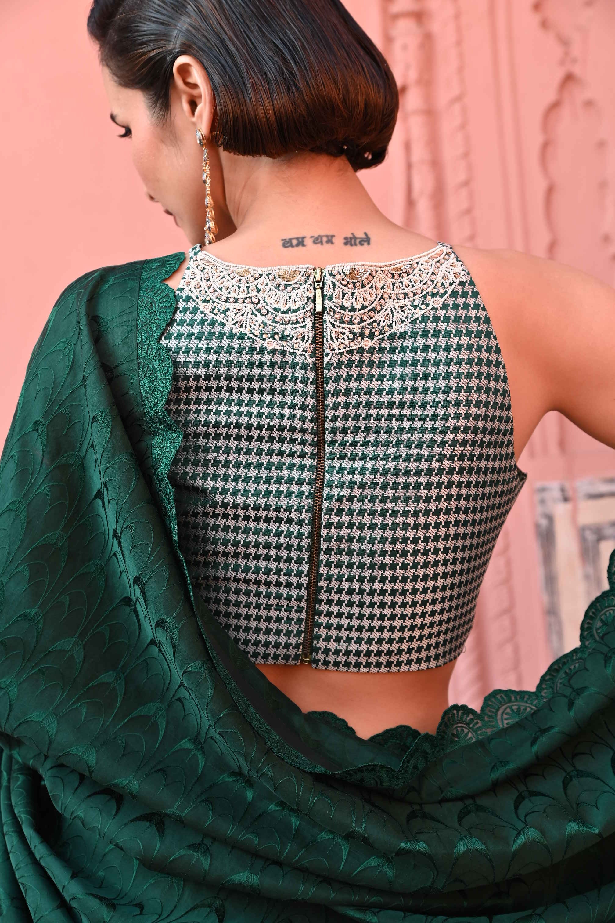 O Haseena Tanchoi Handloom Saree