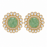 Multicolour Semi-Precious Stone Kundan Choker Set