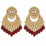 Kundan Choker Necklace Set with Chandbali Earrings 18