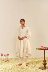 MAZIYA - LONG CHAUGA WITH SALWAR AND DUPATTA