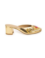 Goota love yellow-mule heel