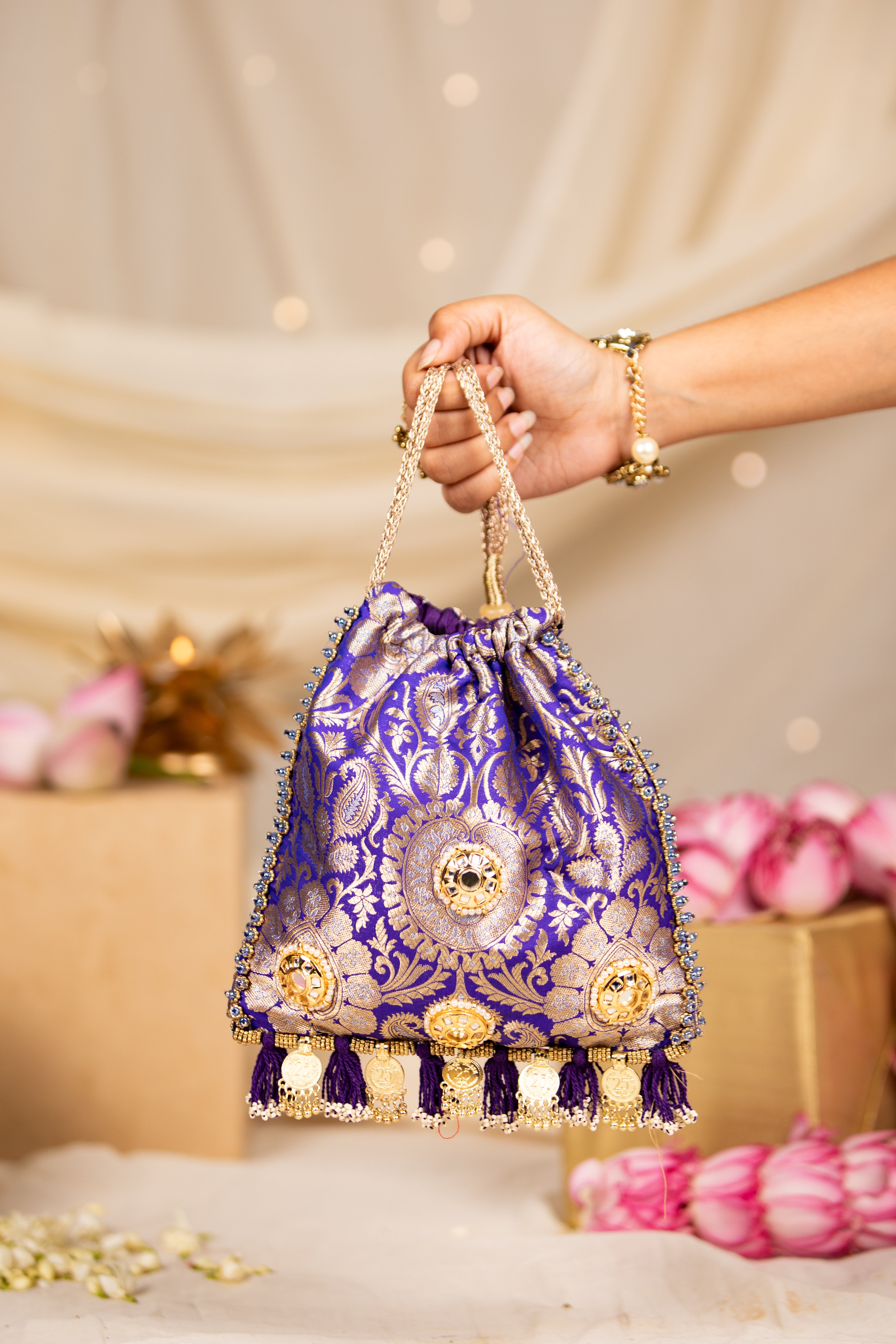 Kashmira Purple Potli