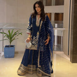 Seema Kiran Sajdeh in Preesha Sharara Set